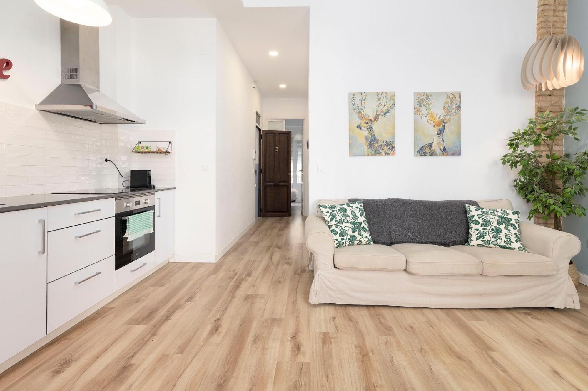 Cozy Apartment Valencia City Center! Bagian luar foto