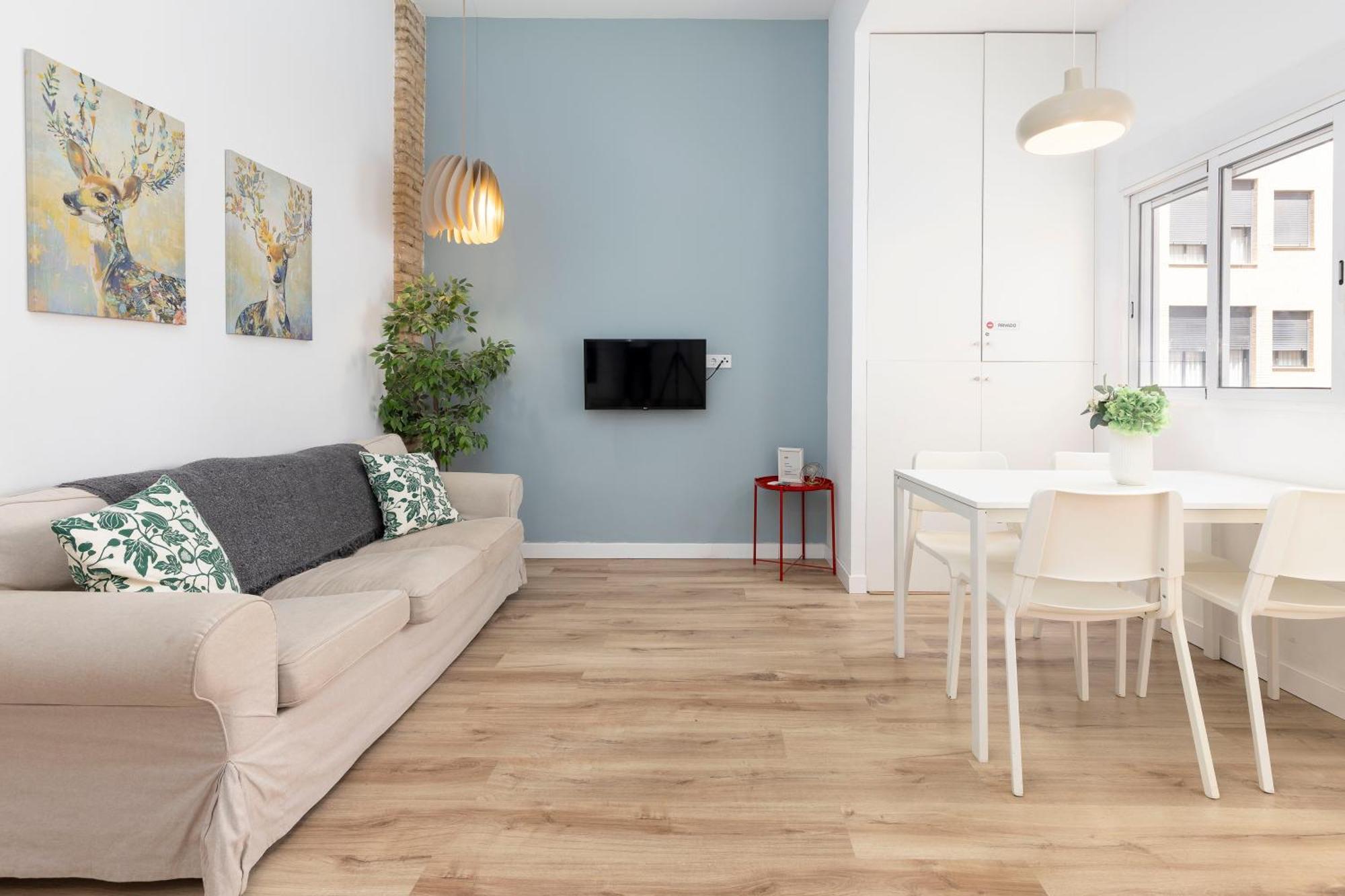 Cozy Apartment Valencia City Center! Bagian luar foto